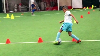 Selyan Boutchacha avec l'ASPTG ELITE FOOTBALL - Five Perpignan - 15.05.2018