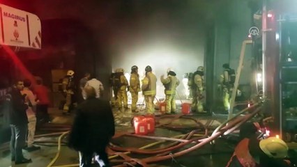 Plastik oyuncak imalathanesinde yangın - İSTANBUL