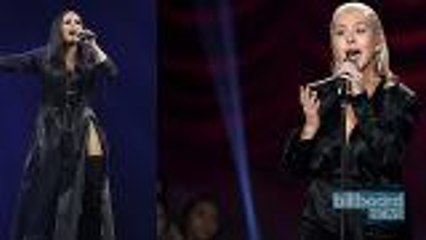 Download Video: Christina Aguilera and Demi Lovato Tease 