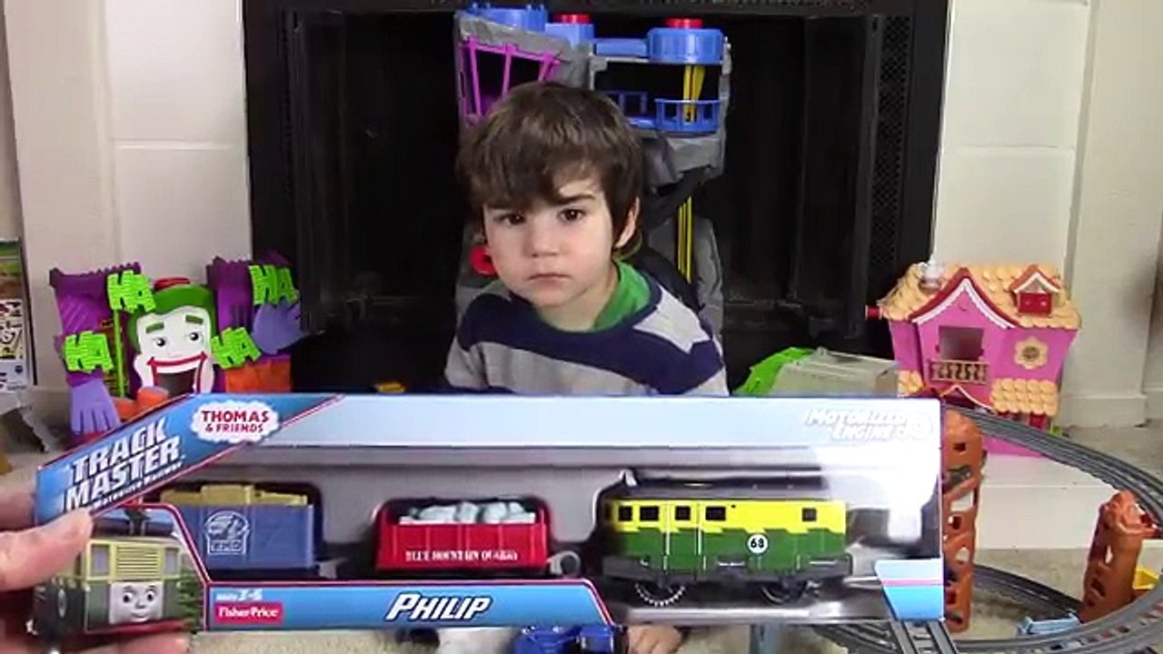 Thomas & Friends Trackmaster Philip Toy Train UNBOXING: Percy + Thomas too!