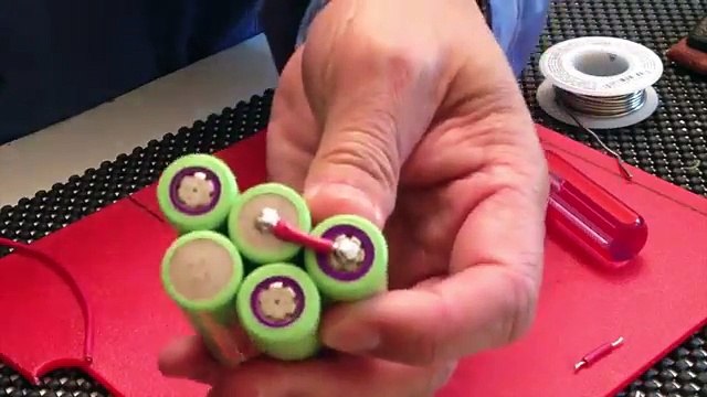 DIY Lithium Battery Pack using 18650 cells