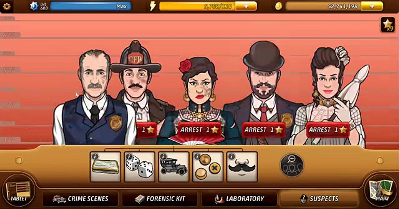 Criminal Case : Case#3 Mysteries of the Past - In The Line of Fire - ARREST KILLER!