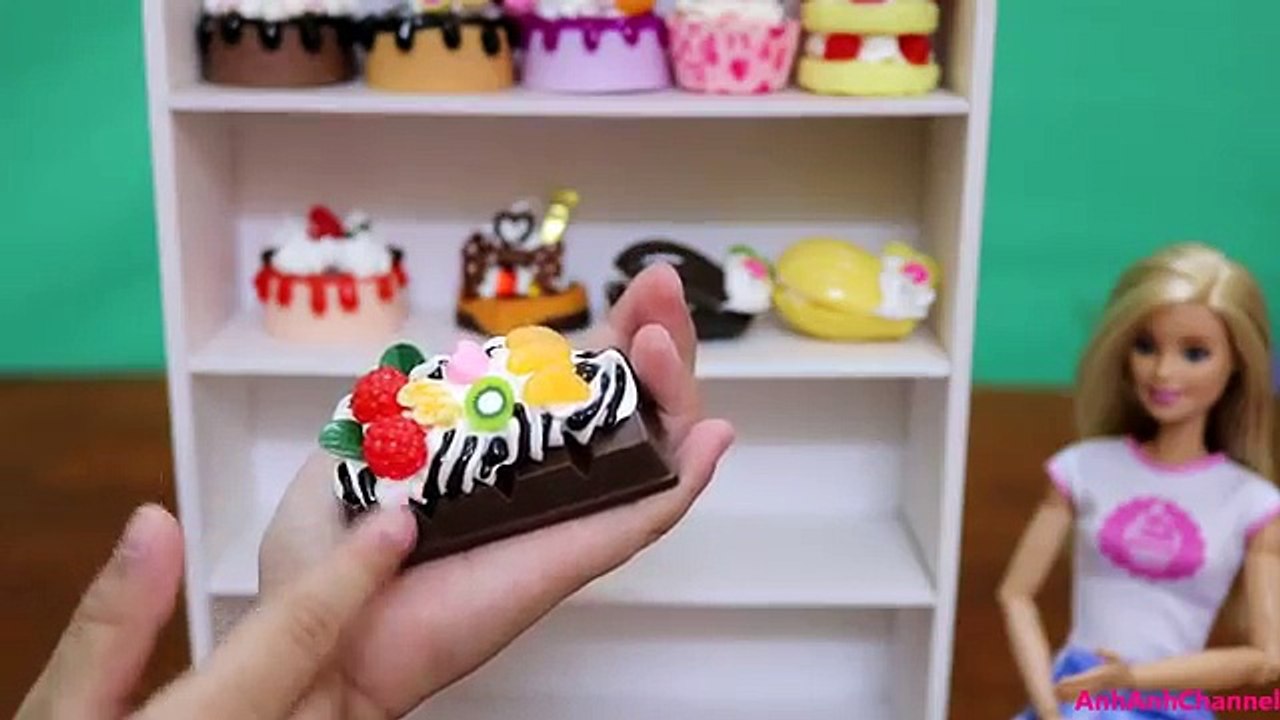 Đồ Chơi Bánh Ngọt Cho Búp Bê Barbie