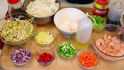 Shrimp fried rice - delicious recipes - how to cook rice - asian cooking - chinese fried rice