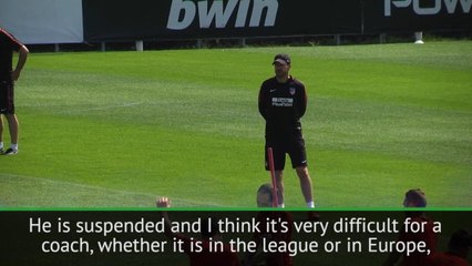 'Amazing' Simeone shouldn't be banned for final - Garcia