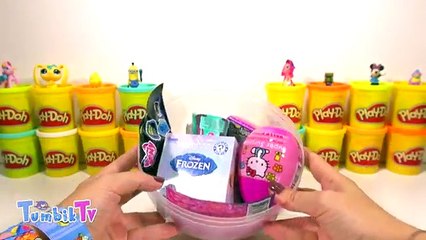 Shopkins Cicibiciler Dev Sürpriz Yumurta Oyun Hamuru - Shopkins Oyuncakları, Frozen, MLP