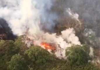 Dormant Kilauea Fissures Become Active Again