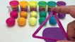 Fun Play & Learn Colours & Shapes with Play Doh Sparkle Compound Balls for Kids and Preschoolers