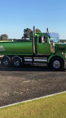 Jackknifing a Semi Tipper Truck