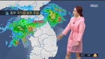 [날씨] 수도권 출근시간 국지성 호우…천둥·번개도 동반