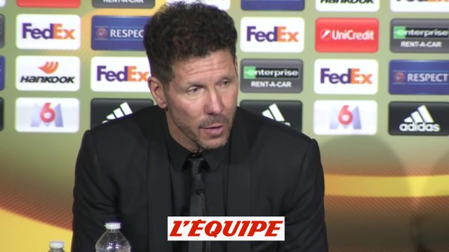 Simeone «Cette victoire est bien plus qu'un simple trophée» - Foot - C3 - Atlético