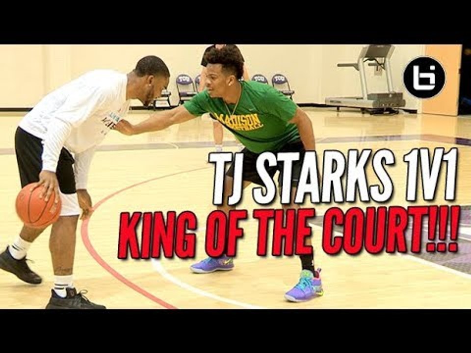 NEW CLOSEOUT 1V1 KING OF THE COURT! TJ Starks i...