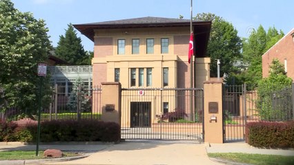 ABD'deki Türk misyonlarında bayraklar yarıya indirildi - WASHINGTON