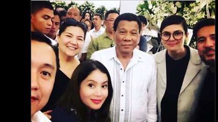 AGA MUHLACH NABAWASAN ang LUNGKOT nang DUMALAW sa PRESIDENT DUTERTE sa WAKE ng kanyang AMA!