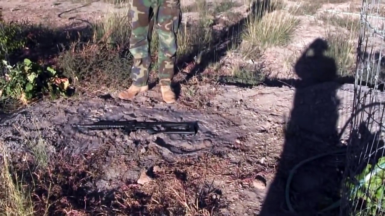 Forgotten Weapons - Goopy Mud Test with a Taurus CT9 Carbine