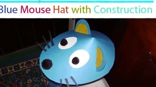 How to make a mouse hat with construction paper - EP - simplekidscrafts