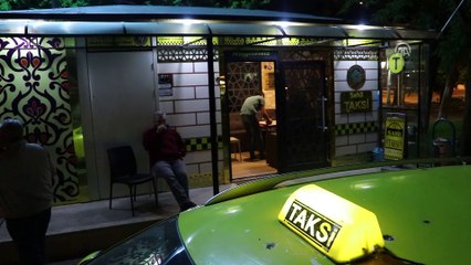 Taksiciler durakta sahur yaptı - TEKİRDAĞ