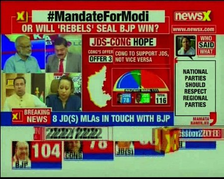 Karnataka Results 2018 Mamata calls JD(s) cheif Deve Gowda, told him to take congress support