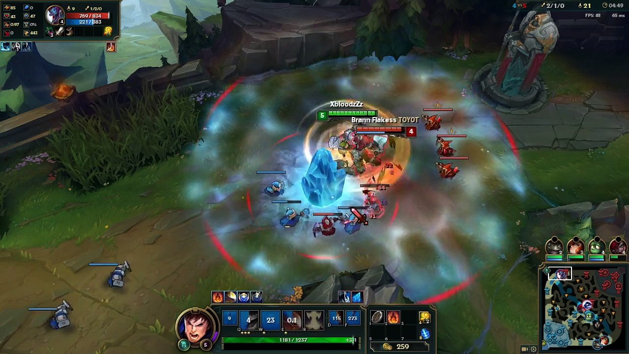 Funny Garen with a mean look