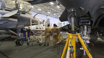 L'aéronavale française s'envole sur un porte-avions américain