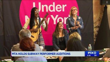 Musicians from Across the World Audition to Perform in NYC Subway