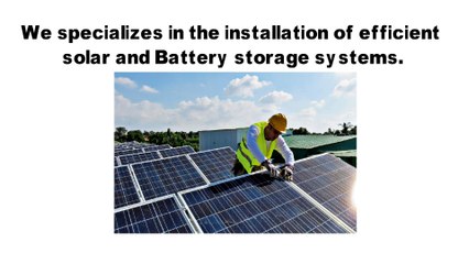 Efficient Solar Panels Phoenix