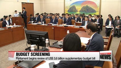 Parliament begins review of US$3.6 billion supplementary budget bill