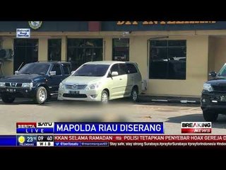 Penyerangan Mapolda Riau Oleh Sekelompok Orang di Dalam Mobil