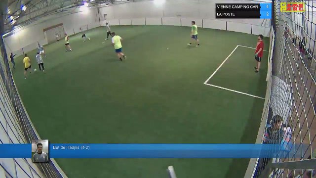 But de Hadjris (4-2) - VIENNE CAMPING CAR Vs LA POSTE - 15/05/18 20:00 - LIGUE 3
