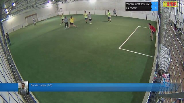 But de Hadjris (4-3) - VIENNE CAMPING CAR Vs LA POSTE - 15/05/18 20:00 - LIGUE 3