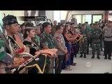 Prosesi Penyambutan Kapolri dan Panglima TNI di Kota Palangkaraya - 86