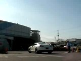Mine's R35 New GT-R entering Tsukuba Circuit Time Attack