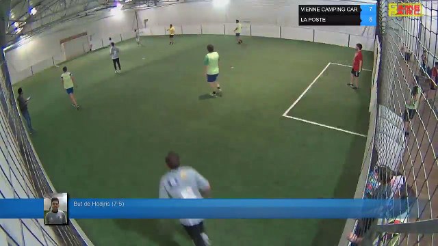 But de Hadjris (7-5) - VIENNE CAMPING CAR Vs LA POSTE - 15/05/18 20:00 - LIGUE 3