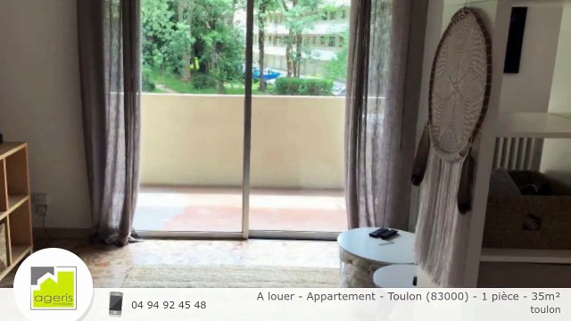 A louer - Appartement - Toulon (83000) - 1 pièce - 35m²