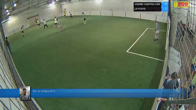 But de Hadjris (8-7) - VIENNE CAMPING CAR Vs LA POSTE - 15/05/18 20:00 - LIGUE 3