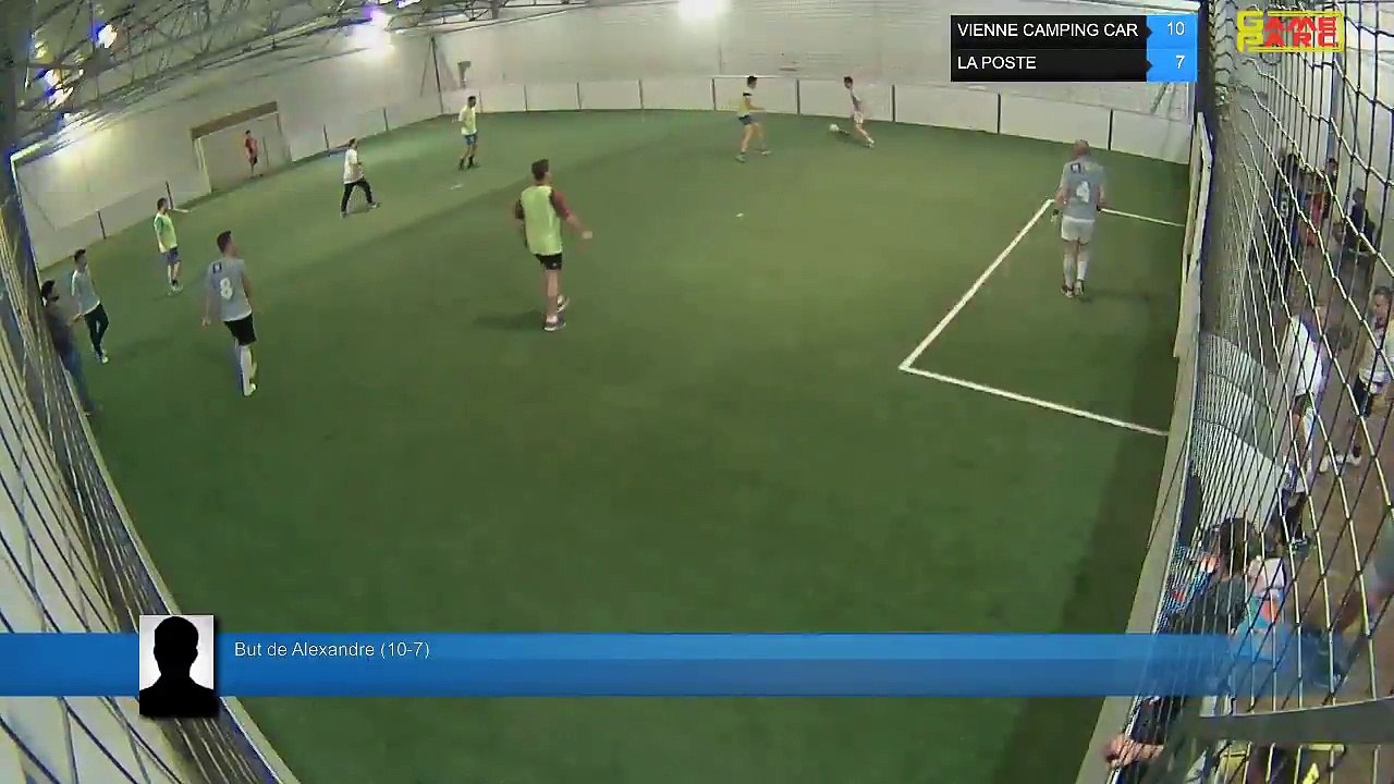 But de Alexandre (10-7) - VIENNE CAMPING CAR Vs LA POSTE - 15/05/18 20:00 - LIGUE 3