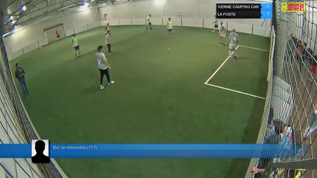 But de Alexandre (11-7) - VIENNE CAMPING CAR Vs LA POSTE - 15/05/18 20:00 - LIGUE 3