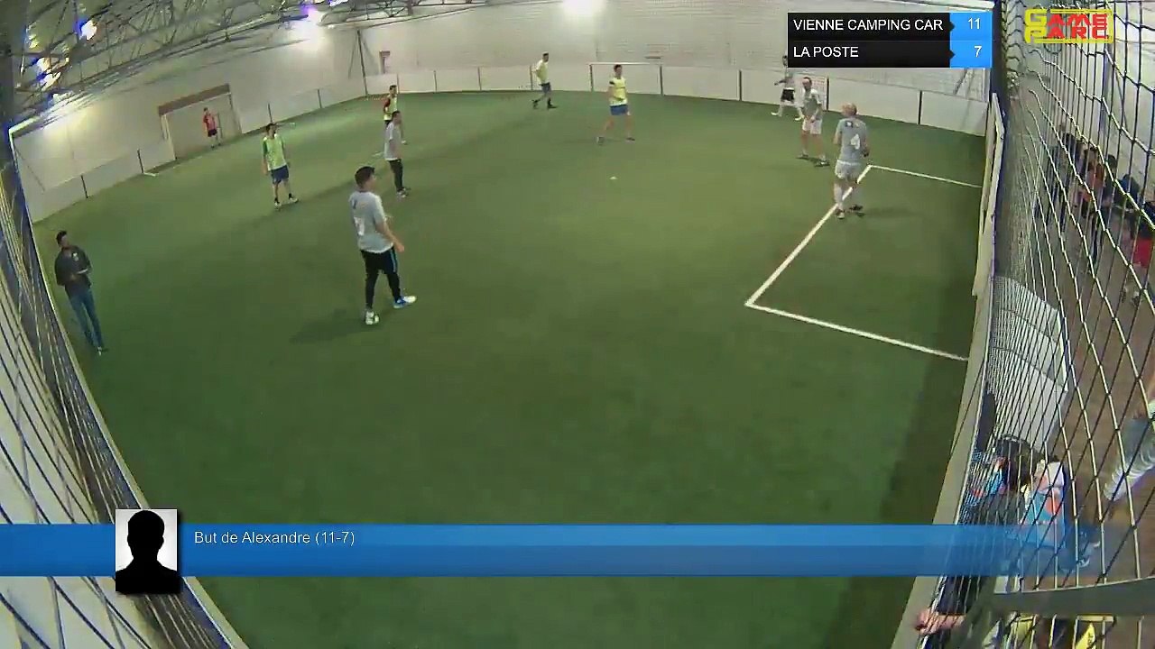But de Alexandre (11-7) - VIENNE CAMPING CAR Vs LA POSTE - 15/05/18 20:00 - LIGUE 3