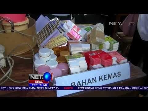 BPOM & Bareskrim Gerebek Pabrik Kosmetik Kecantikan -NET5
