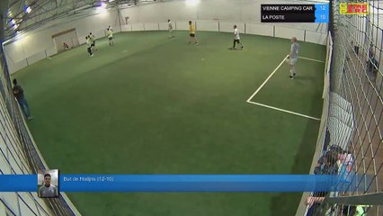 But de Hadjris (12-10) - VIENNE CAMPING CAR Vs LA POSTE - 15/05/18 20:00 - LIGUE 3