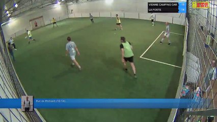 But de Richard (16-14) - VIENNE CAMPING CAR Vs LA POSTE - 15/05/18 20:00 - LIGUE 3