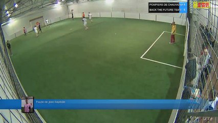 Faute de jean-baptiste - POMPIERS DE CHAUVIGNY Vs BACK THE FUTURE TEAM - 15/05/18 21:00 - LIGUE 2