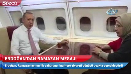 Erdoğandan Ramazan mesajı