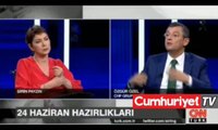Özgür Özel, Erdoğan ve Muharrem İnce'nin oy farkını açıkladı
