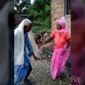 Funny Dance Old Couple On Mere Rashke Qamar