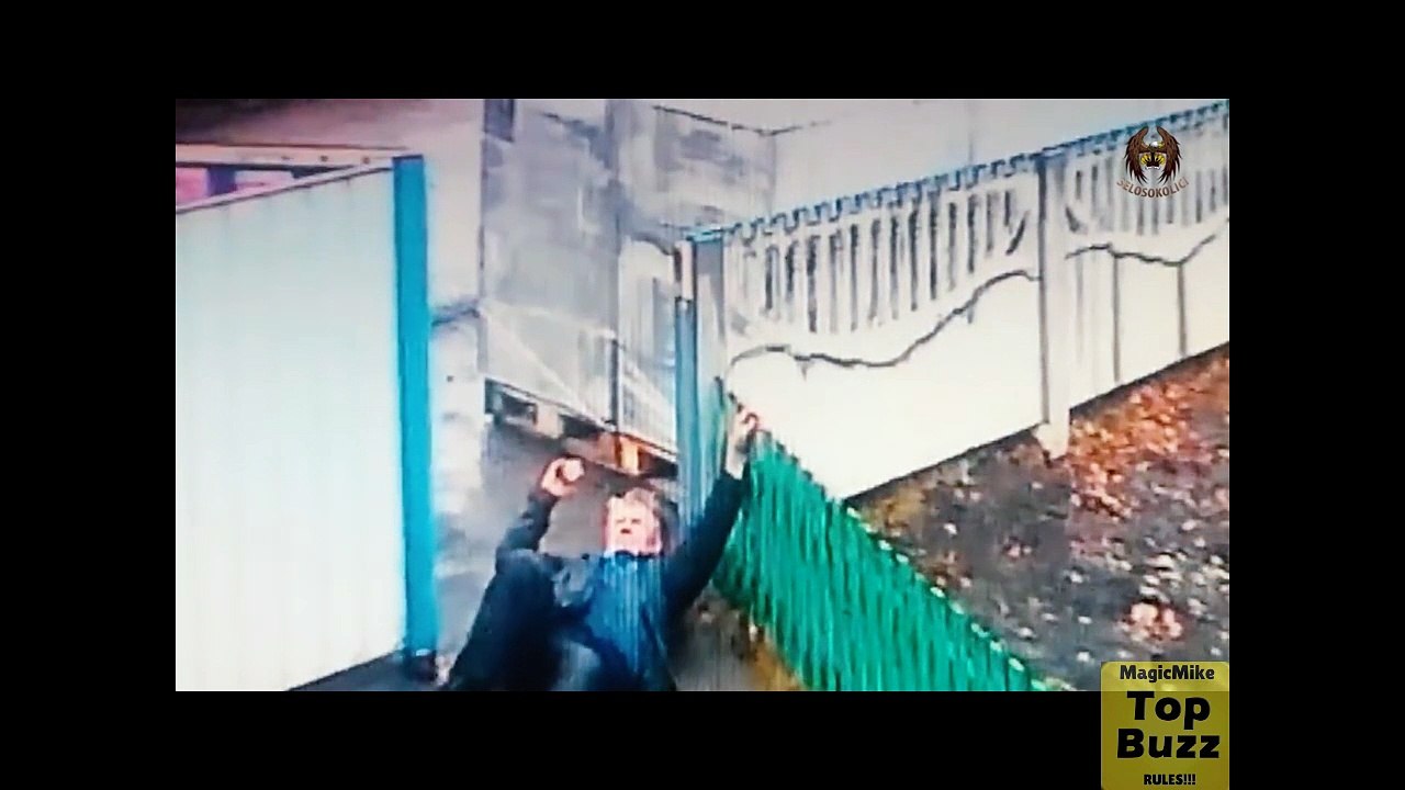 Wasted man coming home