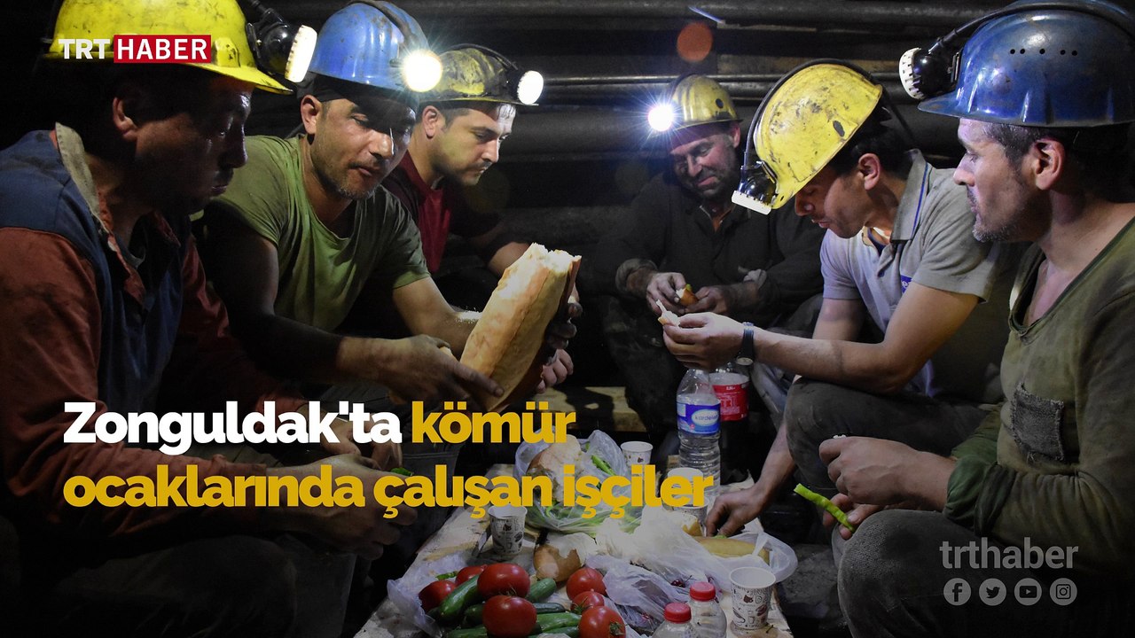 Zonguldak'ta maden ocağında ilk sahur
