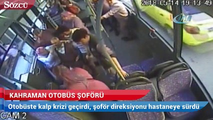 Kahraman otobüs şoförü!