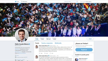 Video herunterladen: Casado desmiente informaciones sobre su carrera en Twitter