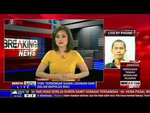 4 Penyerang Mapolda Riau Masih dalam Pengejaran